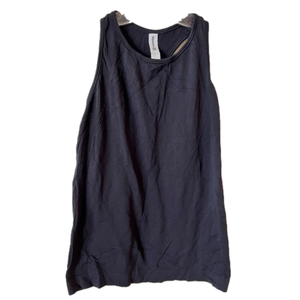 All in Motion Black Razorback Tank Sz. Med Line New